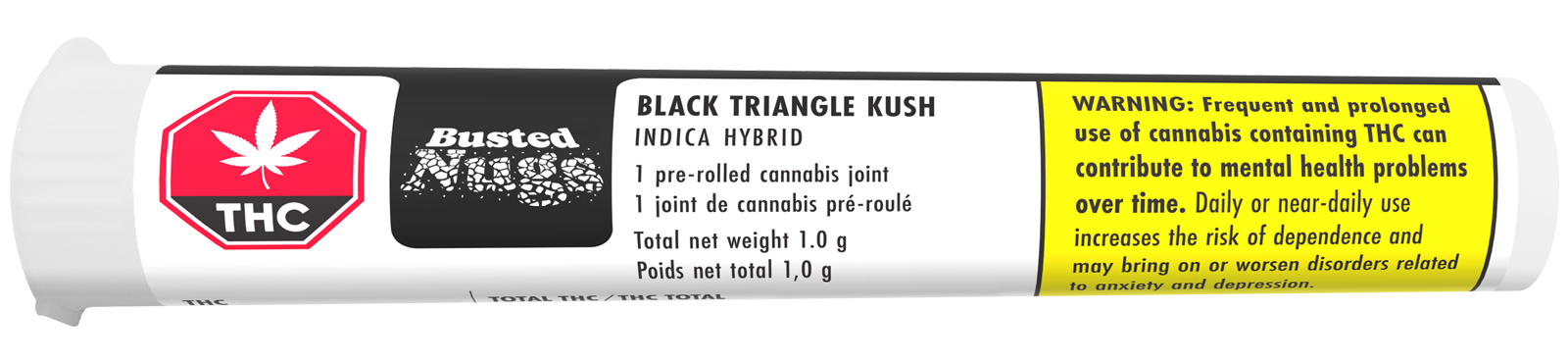 Busted Nugs - Pre-Rolled Black Triangle