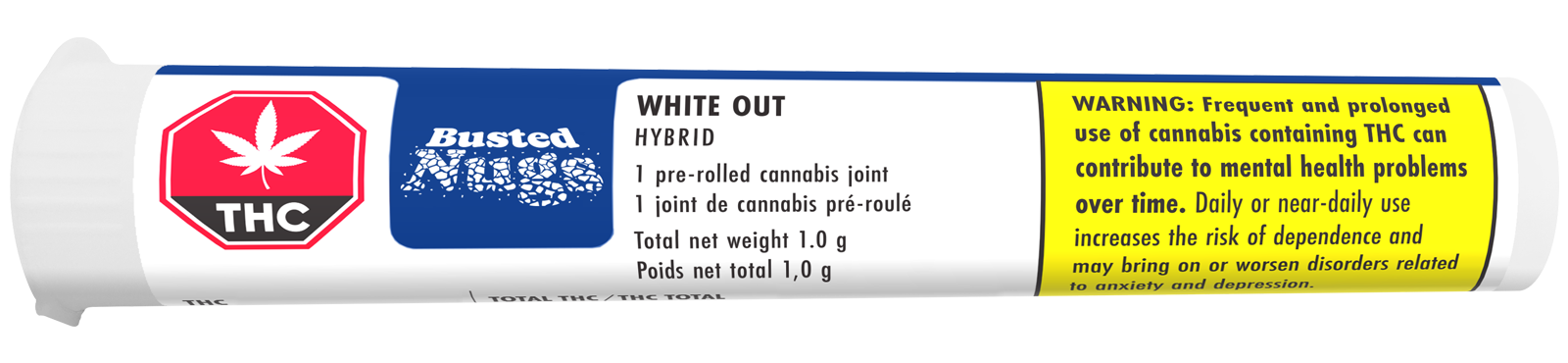 Busted Nugs - Pre-Rolled White Out