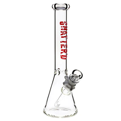 Shatter'd Glassworks - 12" Basic Beaker Glass Bong
