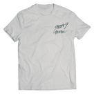 Delta 9 Cannabis - Delta 9 Scribble Logo T-shirt - Silver