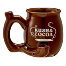 Wake and Bake - Ceramic Kush and Cocoa Mug Pipe