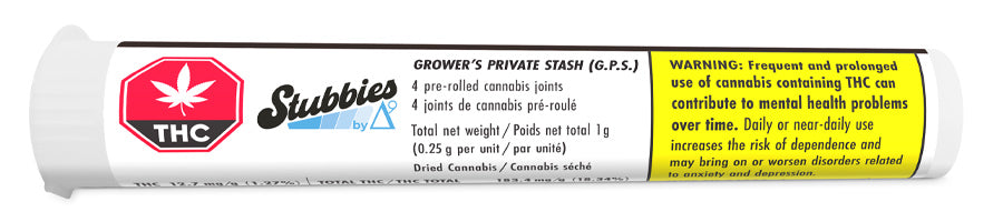 Stubbies - Pre-Rolled Growers Private Stash