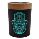 V Syndicate - Turquoise Hamsa Smart Stash Jar