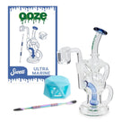 Ooze - Mini Recycler Glass Dab Rig