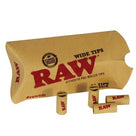 RAW - Wide Pre-rolled Unbleached Tips