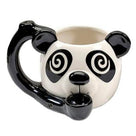 Wake and Bake - Panda Ceramic Mug Pipe